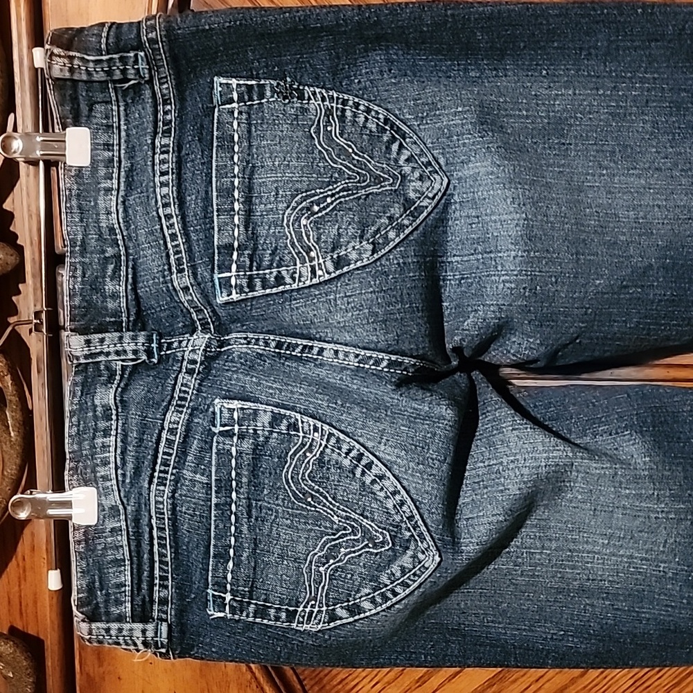 Chinese Laundry Dark Blue Straight Leg Jeans